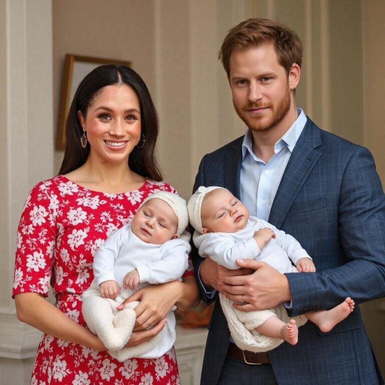 Congratulations to the royal family! Meghan Markle has welcomed twin